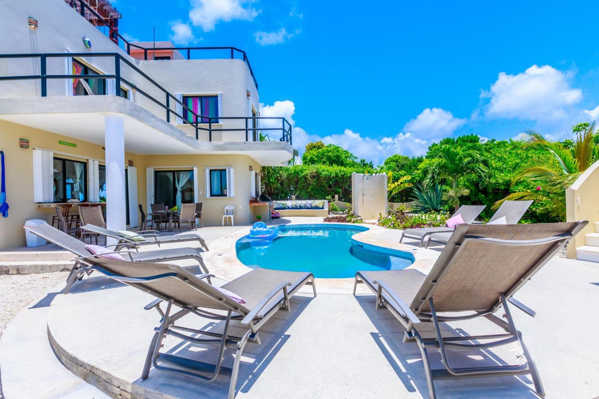Villa Casa Vive Con Fe Isla Mujeres Exterior foto
